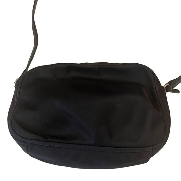Kate Spade Black Nylon Adjustable Strap Top Zip Small Crossbody - Picture 2 of 16